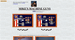 Desktop Screenshot of mikesmachineguns.com
